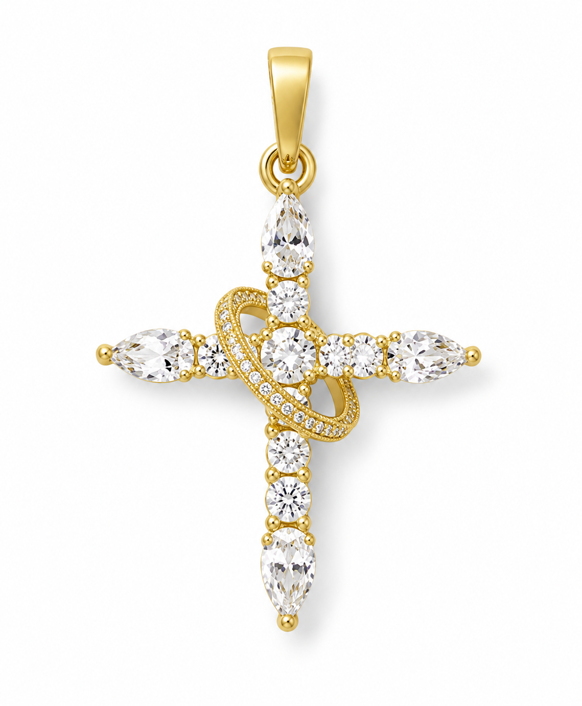 Colgante Cruz Halo